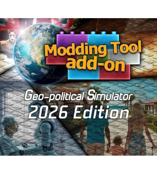 Geo-Political Simulator 2026 Edition - Modding Tool DLC Steam Key GLOBAL